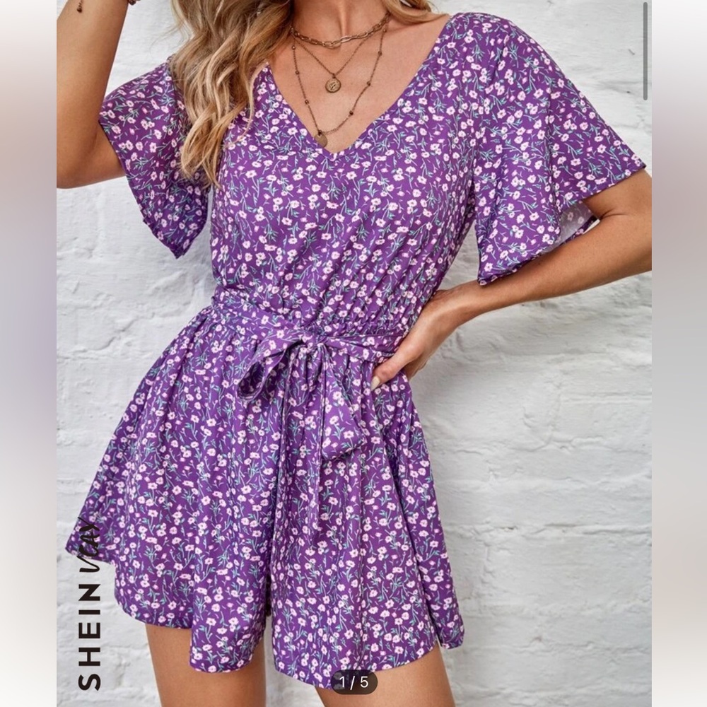 SHEIN XL ROMPER